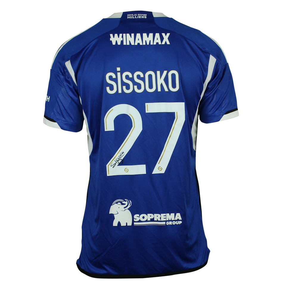 Ibrahima Sissoko RC Strasbourg Alsace shirt
