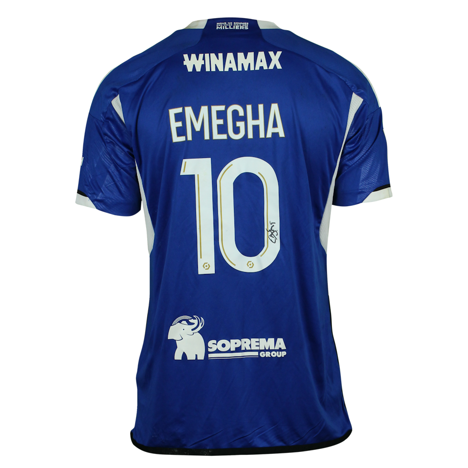 Emanuel Emegha RC Strasbourg Alsace jersey