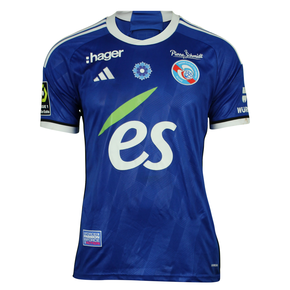 Shirt van Lucas Perrin RC Strasbourg Alsace