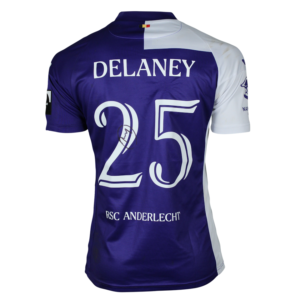 Shirt van Thomas Delaney RSC Anderlecht