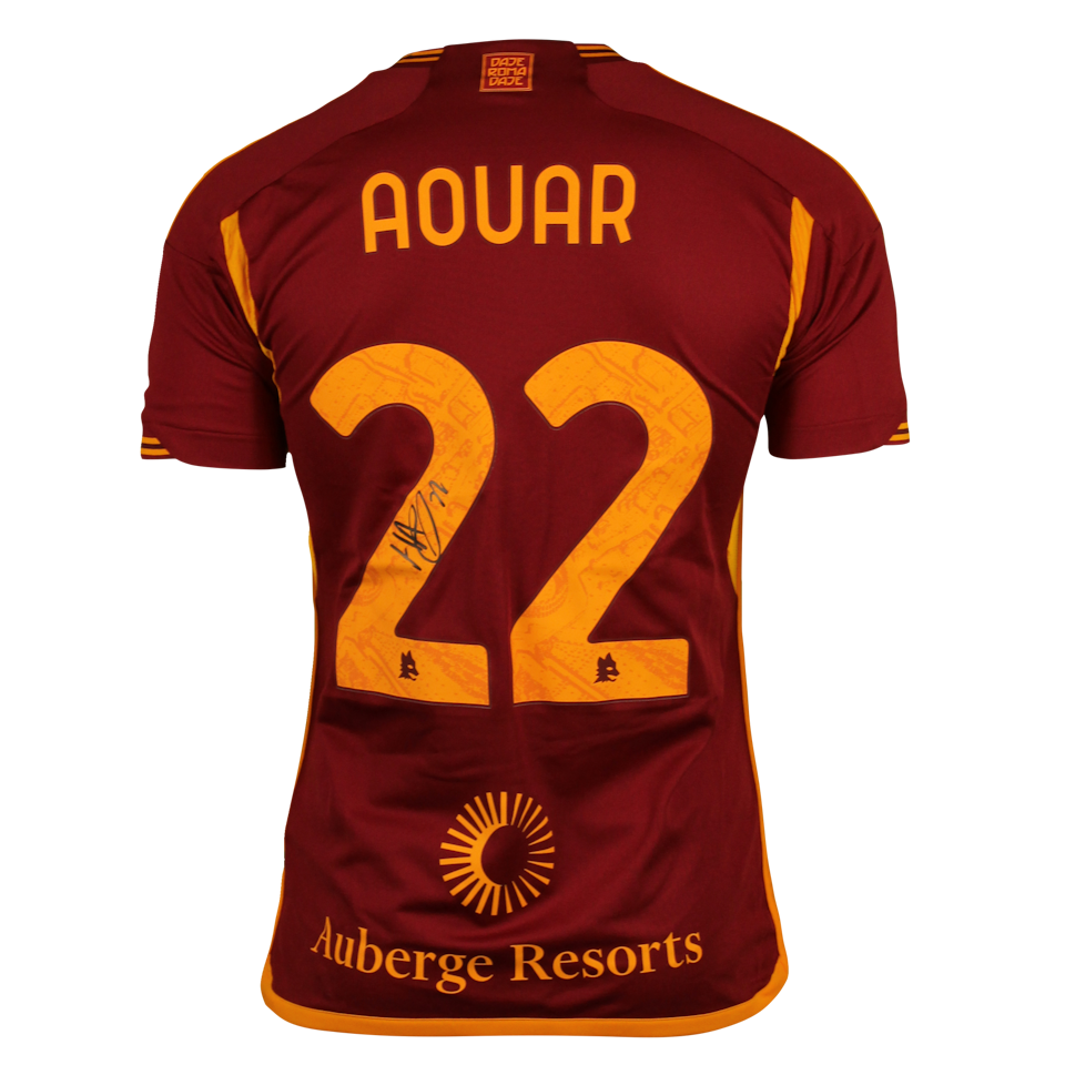 Houssem Aouar AS Roma shirt