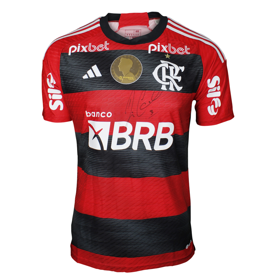 Rodrigo Caio Coquette Russo Flamengo shirt