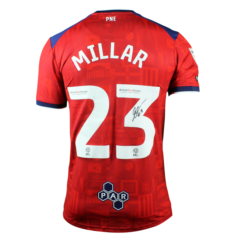 Liam Millar Preston North End camisa.