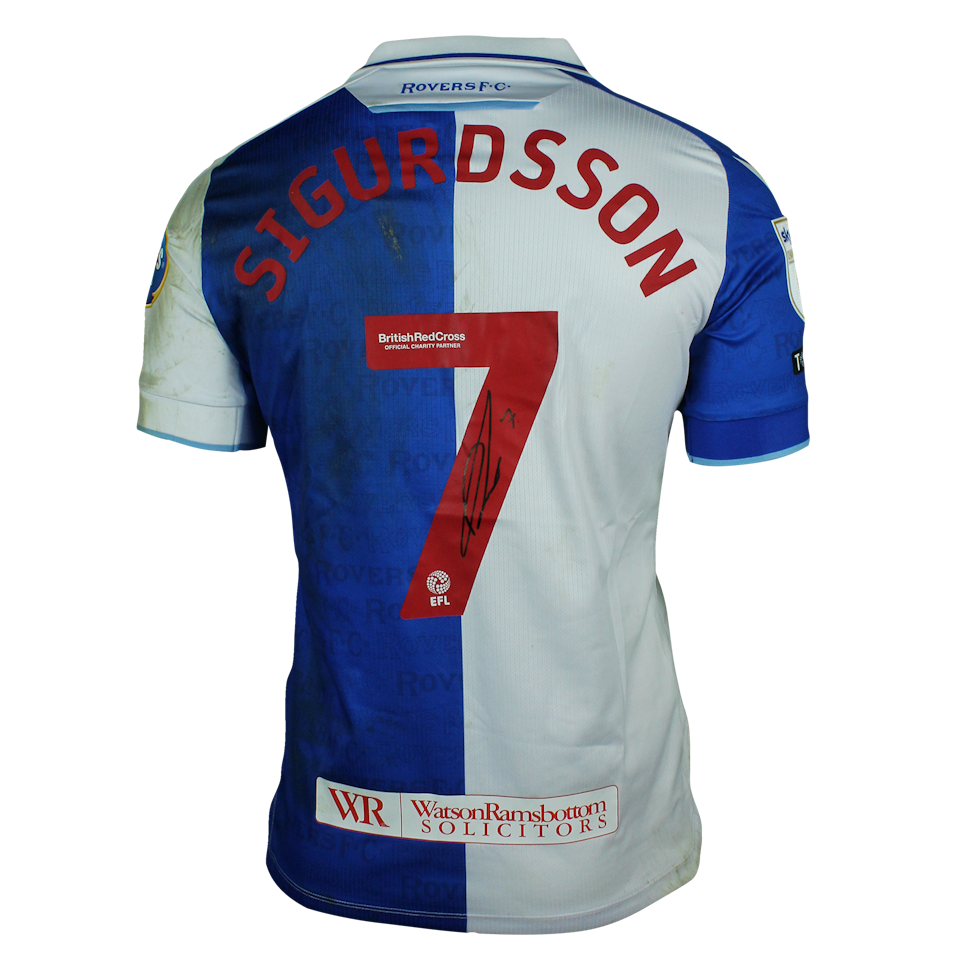 Arnór Sigurdsson Blackburn Rovers jersey
