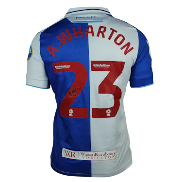 Blackburn Rovers-Trikot von Adam Wharton