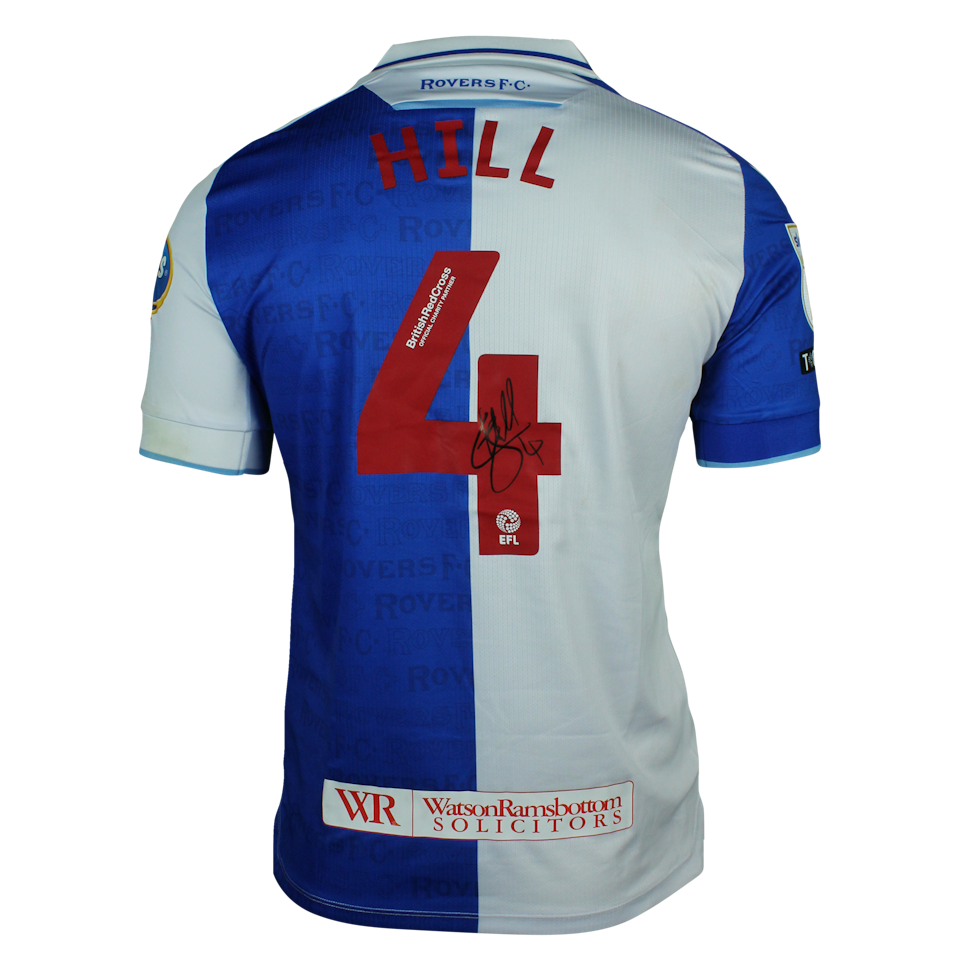 James Hill Blackburn Rovers shirt