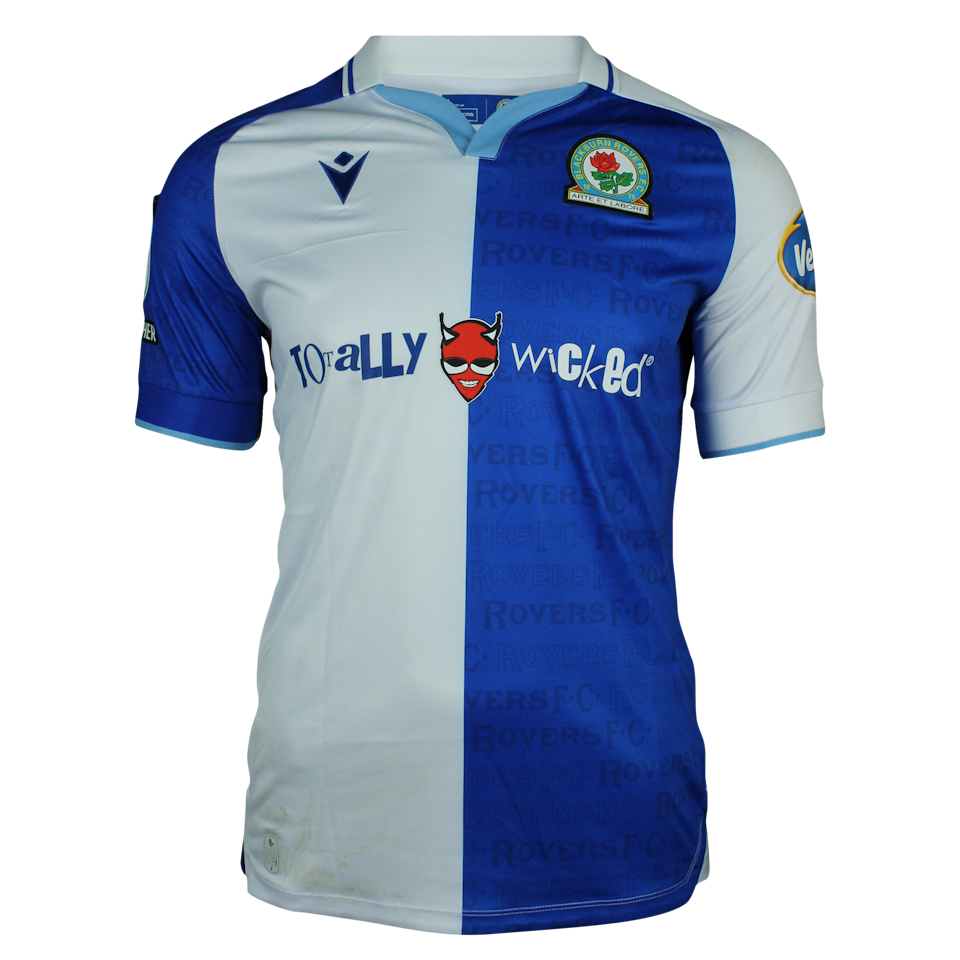 James Hill Blackburn Rovers shirt