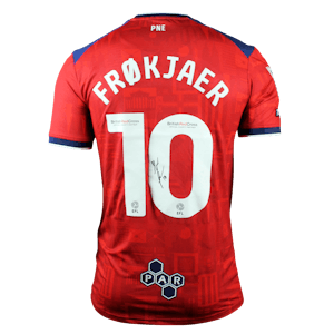 Mads Frokjaer-Jensen Preston North End shirt