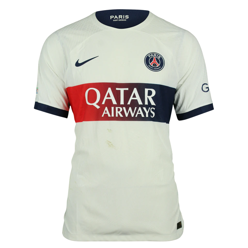 Kylian Mbappé Paris Saint-Germain shirt