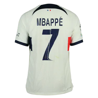 Kylian Mbappé Paris Saint-Germain shirt