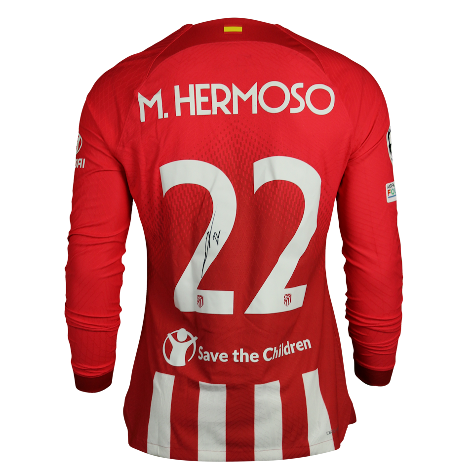 Mario Hermoso  Atlético de Madrid camisa.