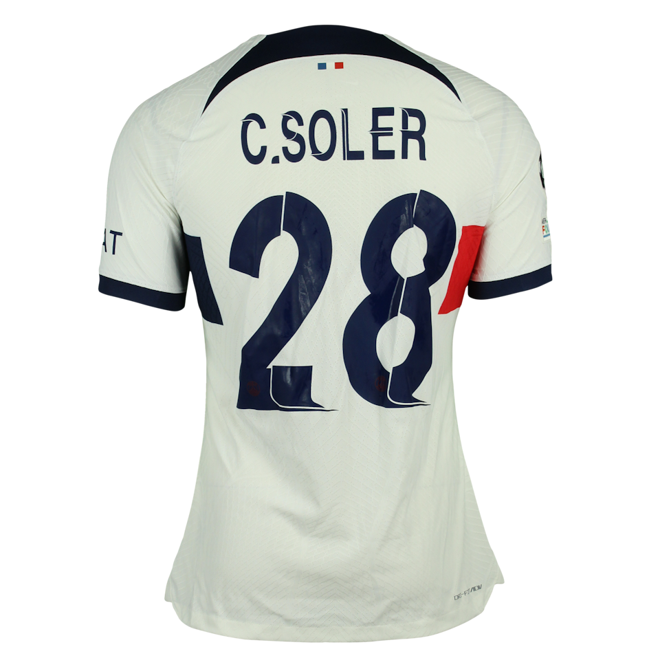 Carlos Soler Paris Saint-Germain shirt
