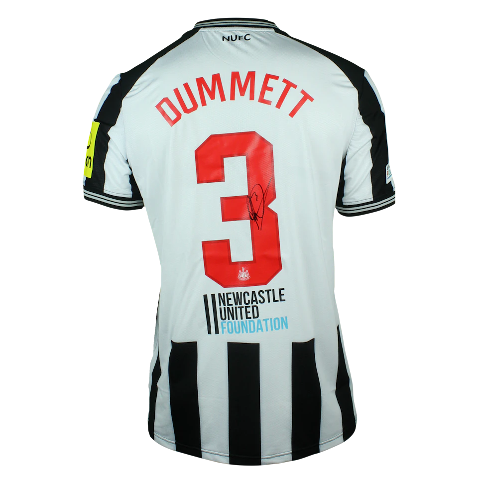 来自Newcastle United的Paul Dummett球衣