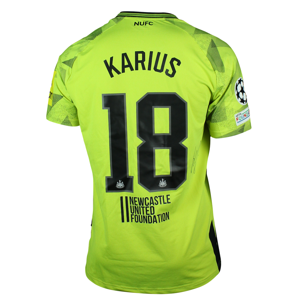 Loris Karius | Newcastle United - AC Milan | MatchWornShirt