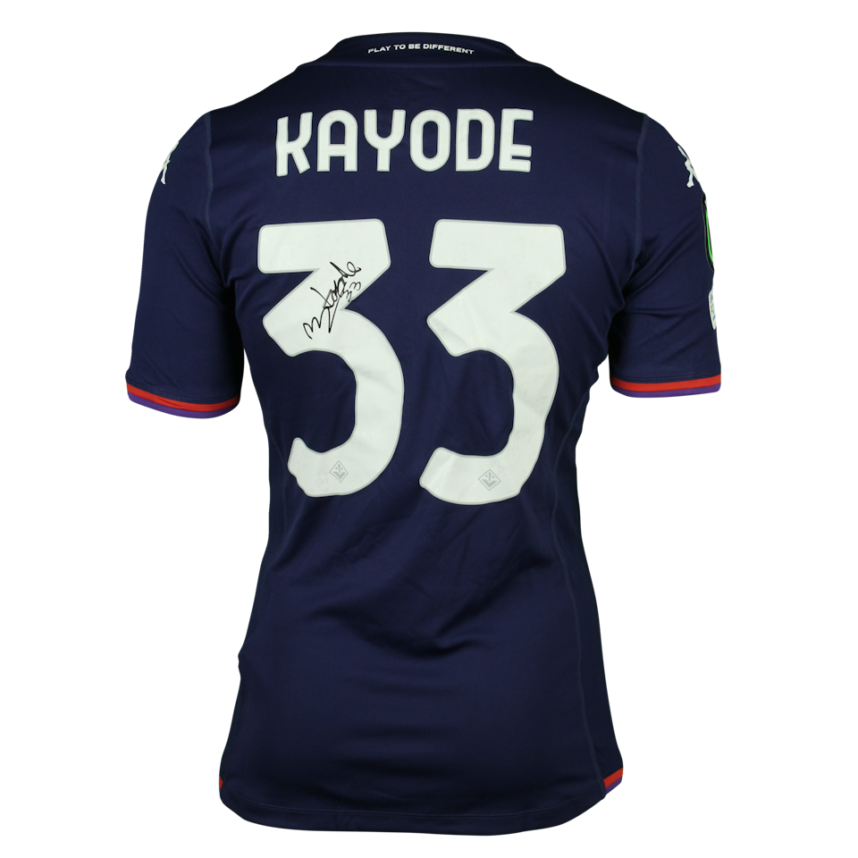 Michael Olabode Kayode Fiorentina shirt