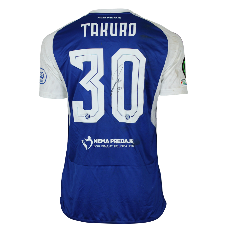 Camisa de Takuro Kaneko Dinamo Zagreb