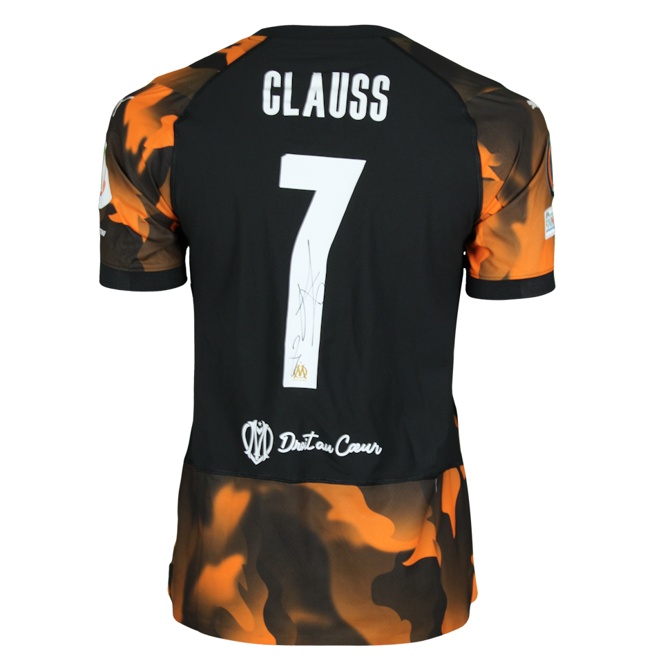 Jonathan Clauss Olympique de Marseille jersey