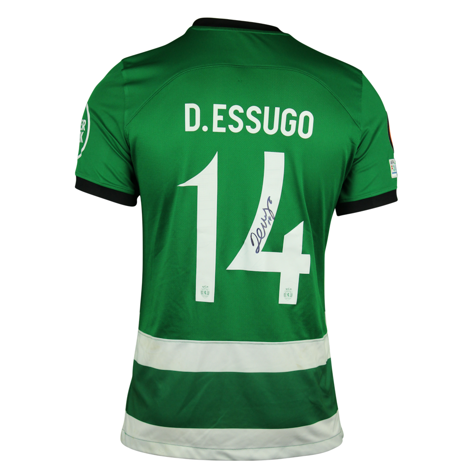 Dario Cassia Luis Essugo Sporting CP shirt