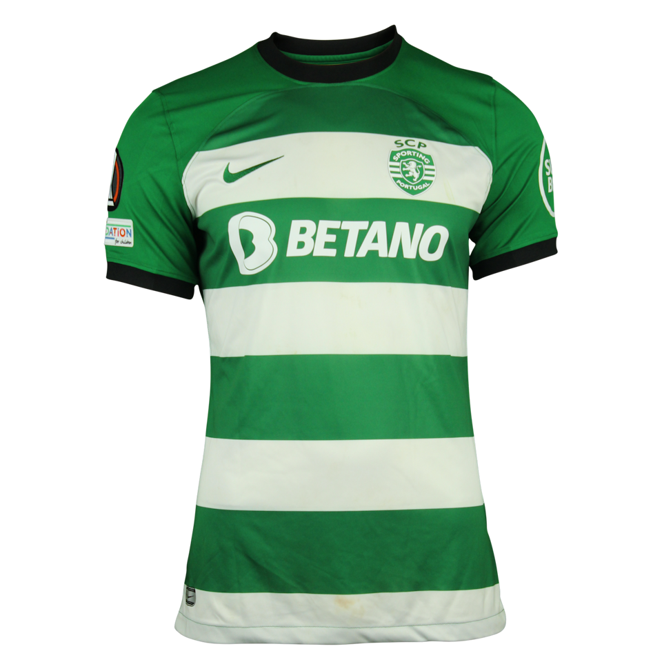 Dario Cassia Luis Essugo Sporting CP shirt