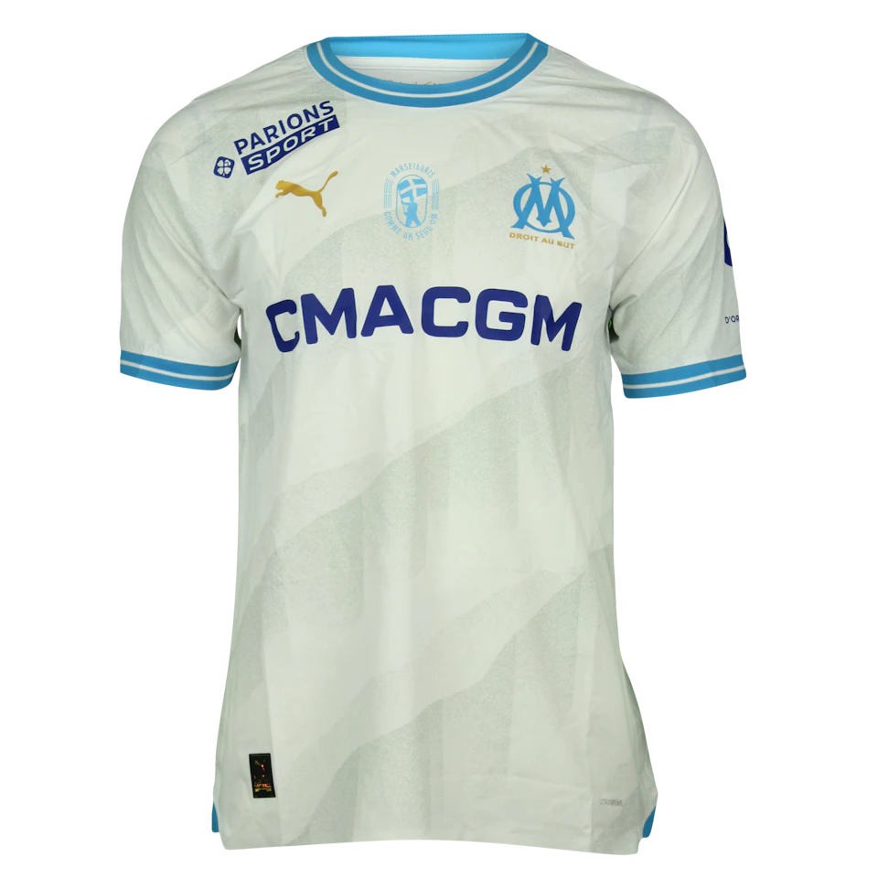 Olympique de Marseille-Trikot von Pierre-Emerick Aubameyang