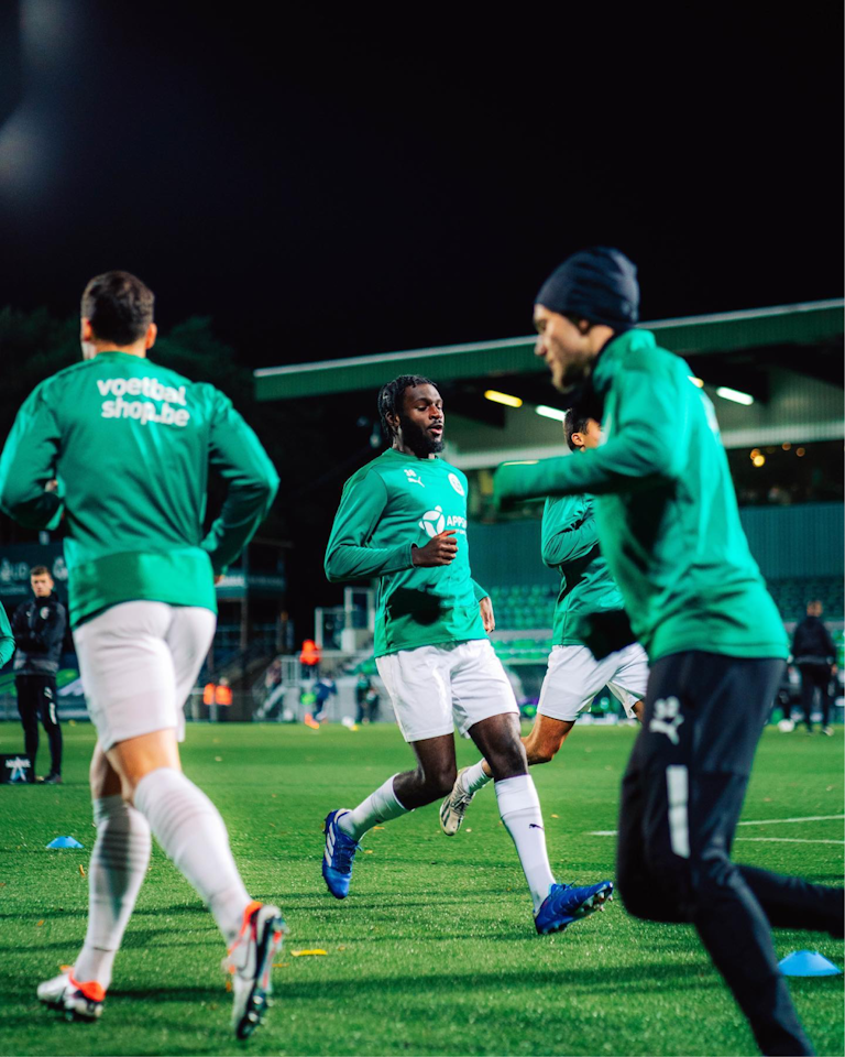 Meet & Greet Lommel SK-spelers tijdens een training (3P)