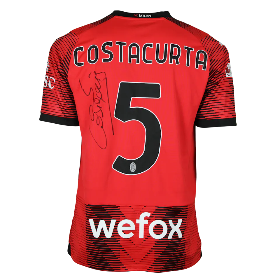ルイ・コスタ topps ucc soccer auto 濯げる AC MILAN