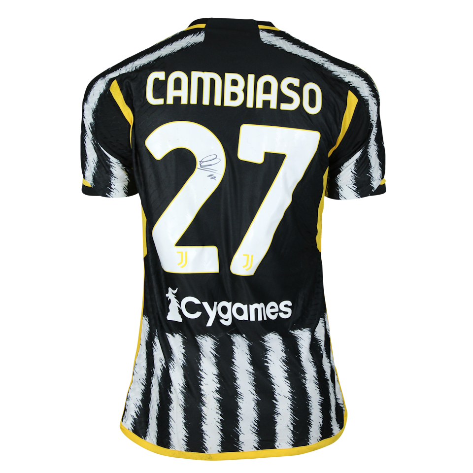 Andrea Cambiaso Juventus FC shirt