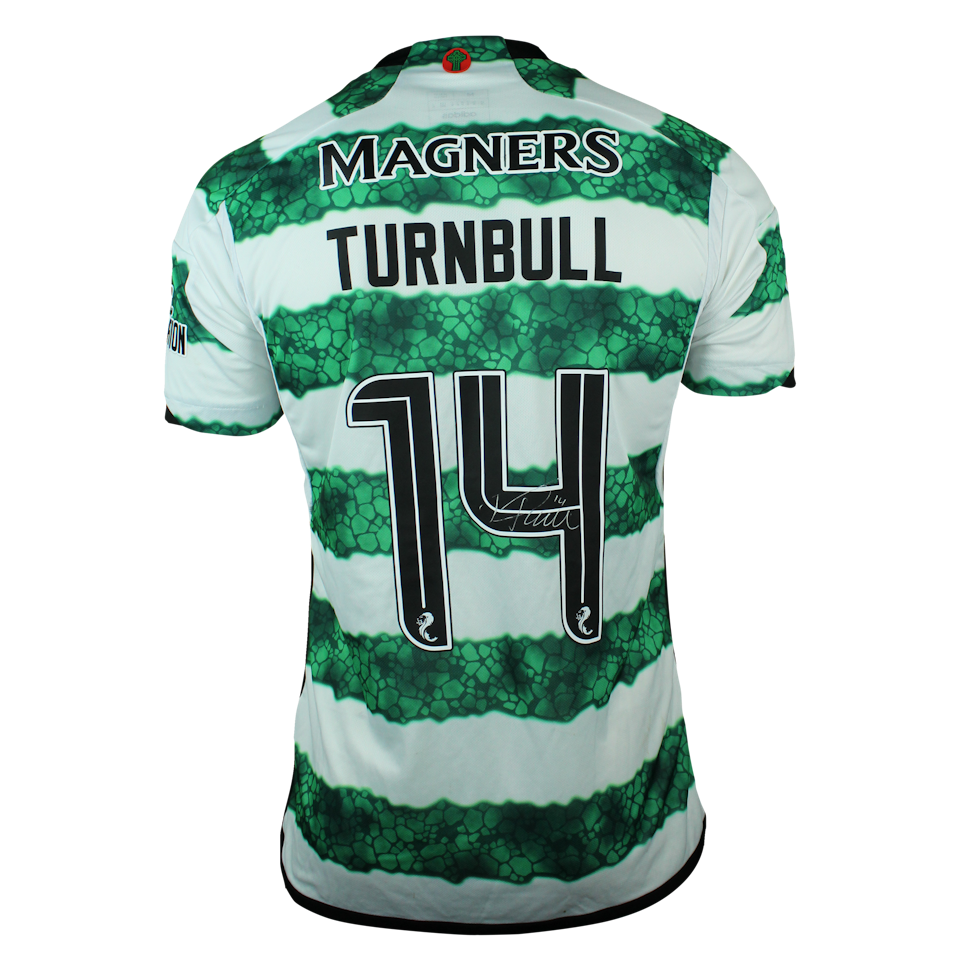 Celtic 팀의 David Turnbull 셔츠