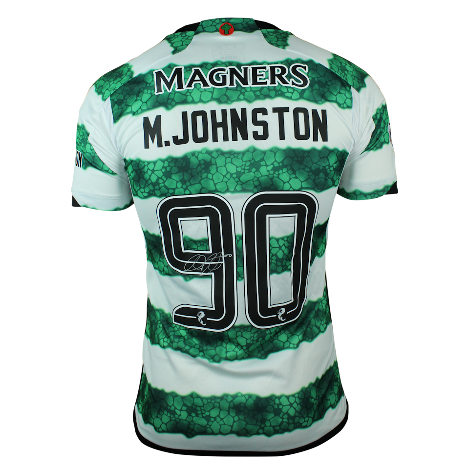Michael Johnston Celtic shirt