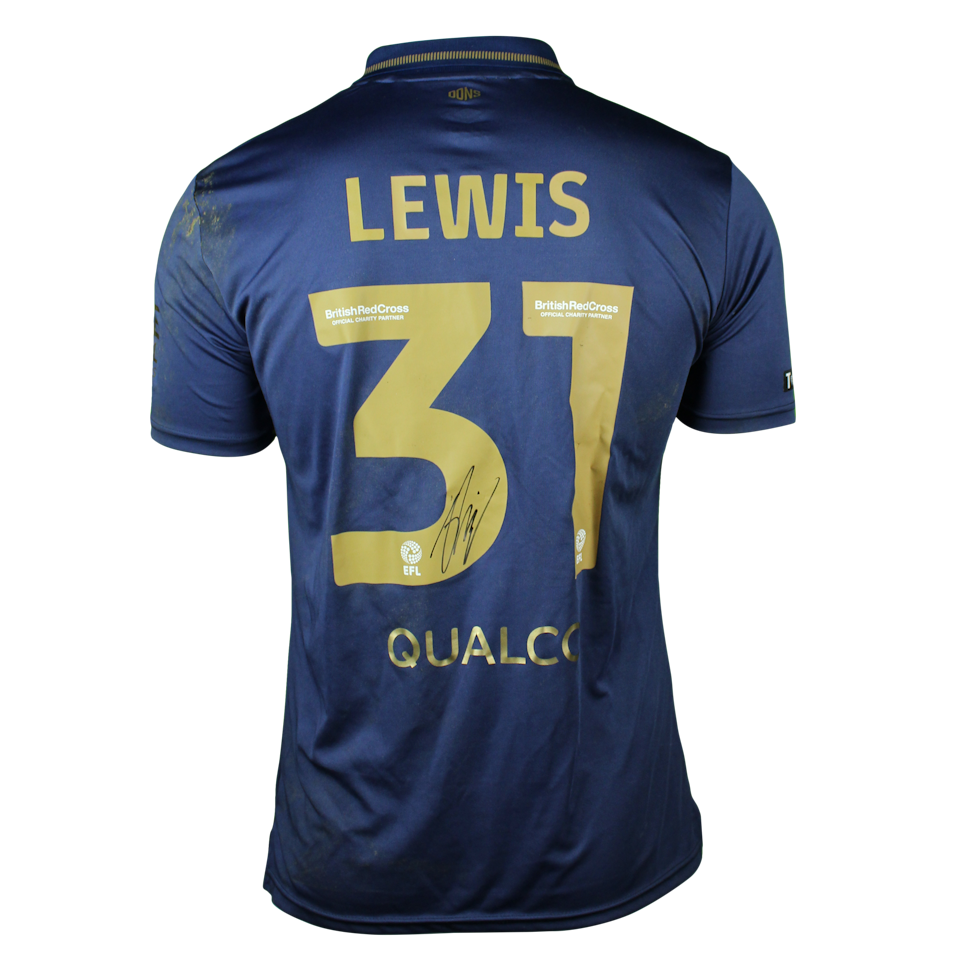 Joe Lewis AFC Wimbledon shirt