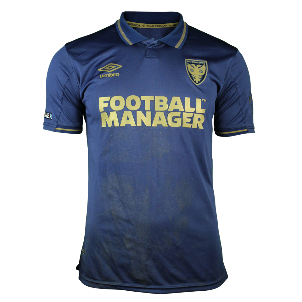 Joe Lewis AFC Wimbledon shirt