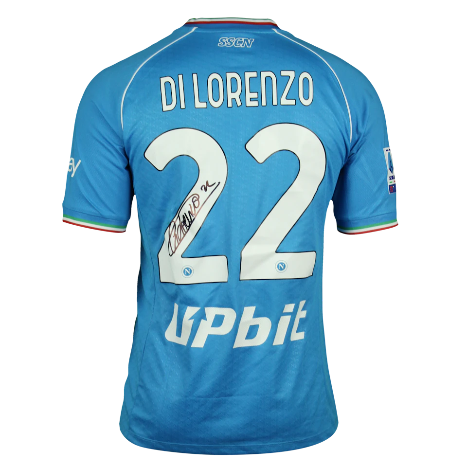 来自SSC Napoli的Giovanni Di Lorenzo球衣