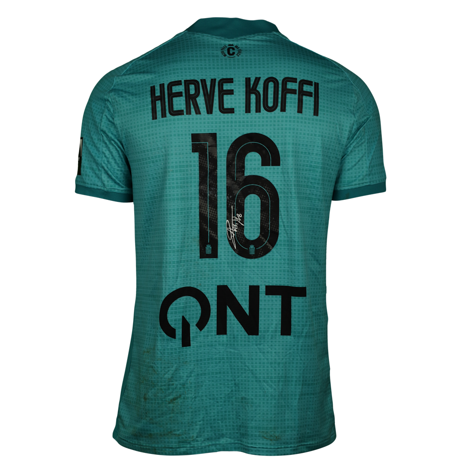Kouakou Herve Koffi Sporting Charleroi shirt