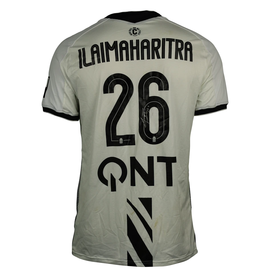 来自Sporting Charleroi的Marco Ilaimaharitra球衣