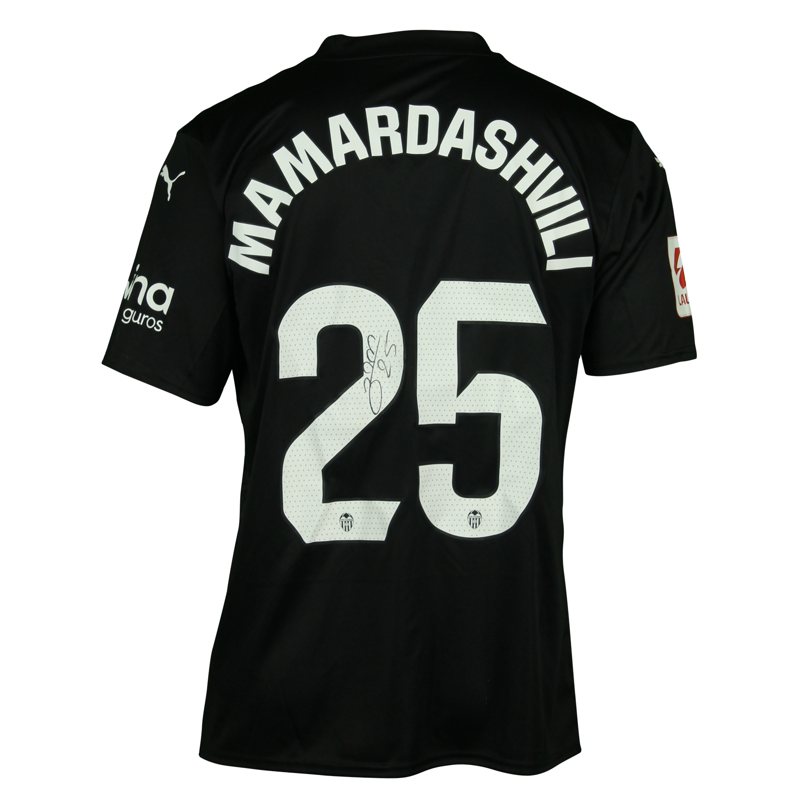 Mamardashvili Valencia MatchWornShirt