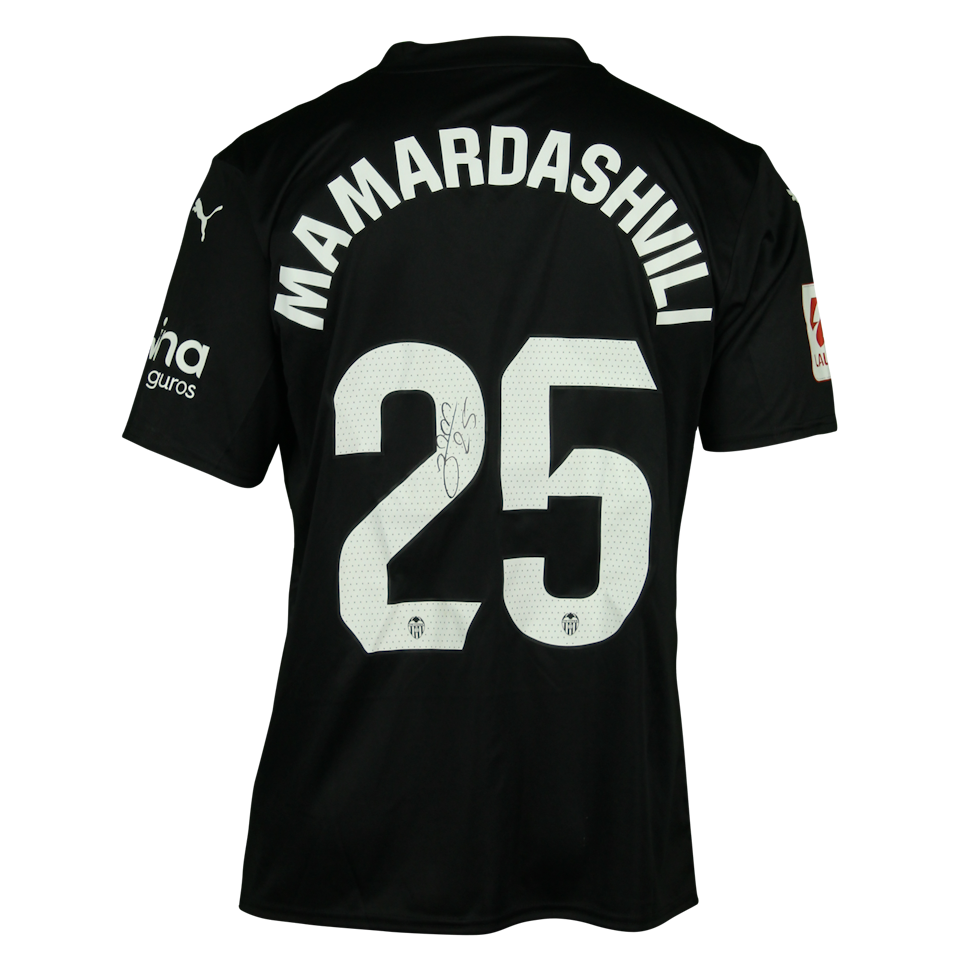 Giorgi Mamardashvili Valencia CF shirt