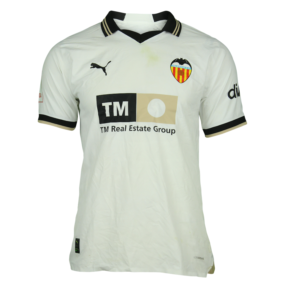 Hugo Duro Perales Valencia CF shirt