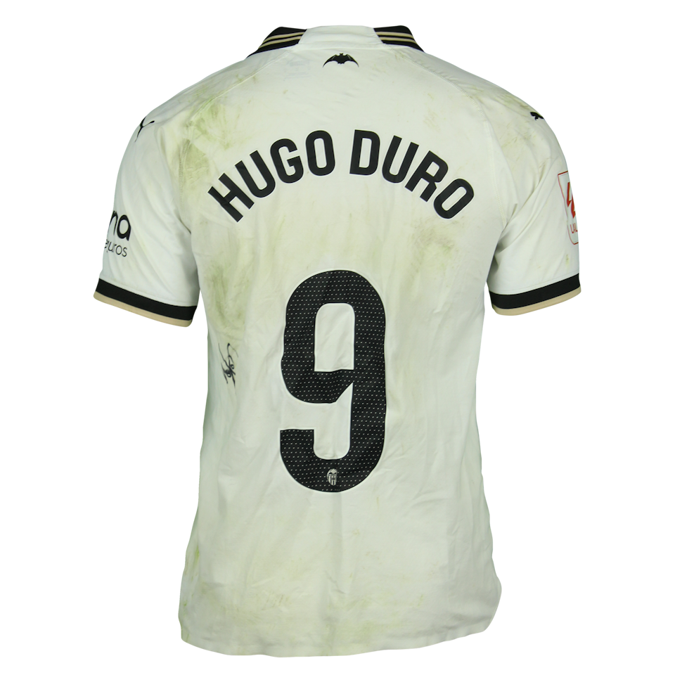 Hugo Duro Perales Valencia CF shirt