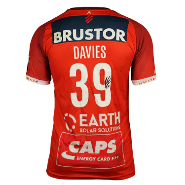 Maillot de Isaak Davies (KV Kortrijk)