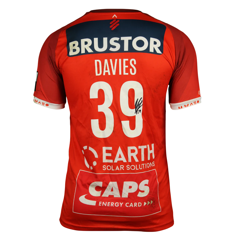 Maillot de Isaak Davies (KV Kortrijk)