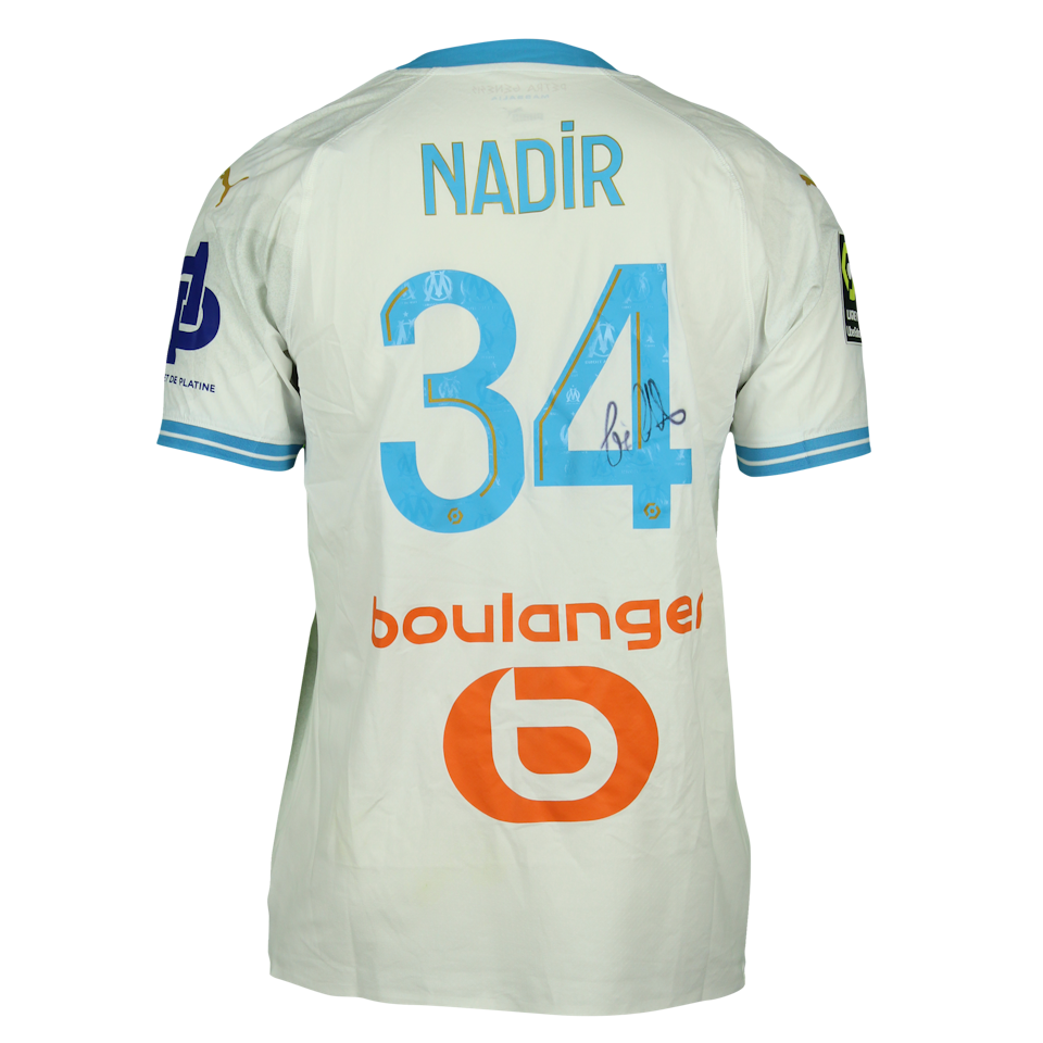 Bilal Nadir Olympique de Marseille shirt