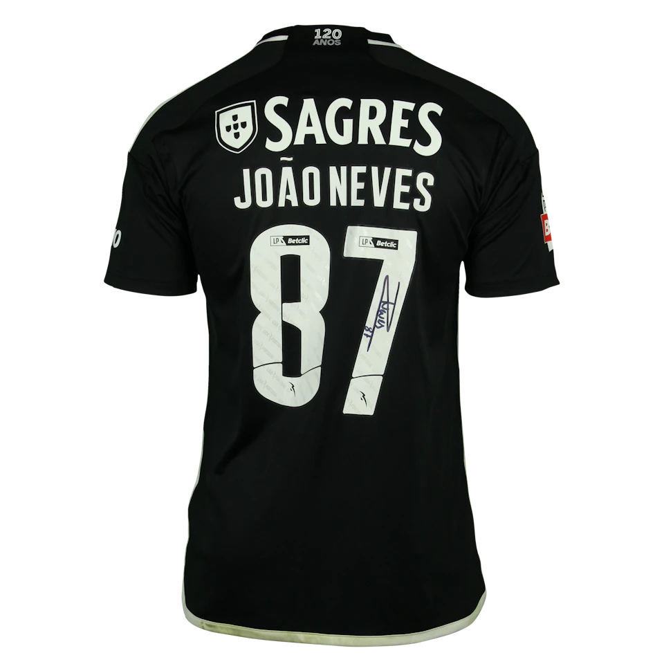 João Neves SL Benfica shirt