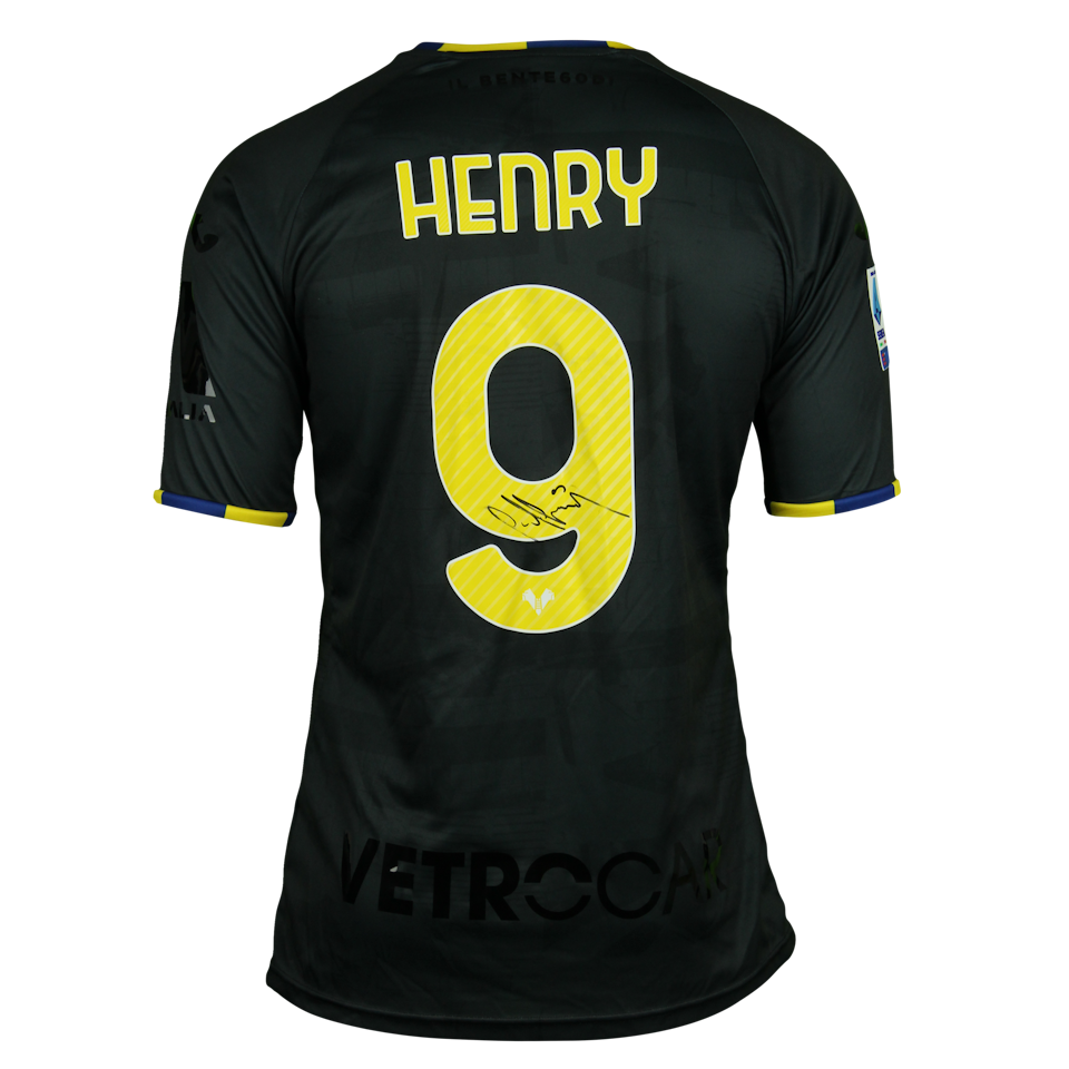 Hellas Verona FC 팀의 Thomas Henry 셔츠