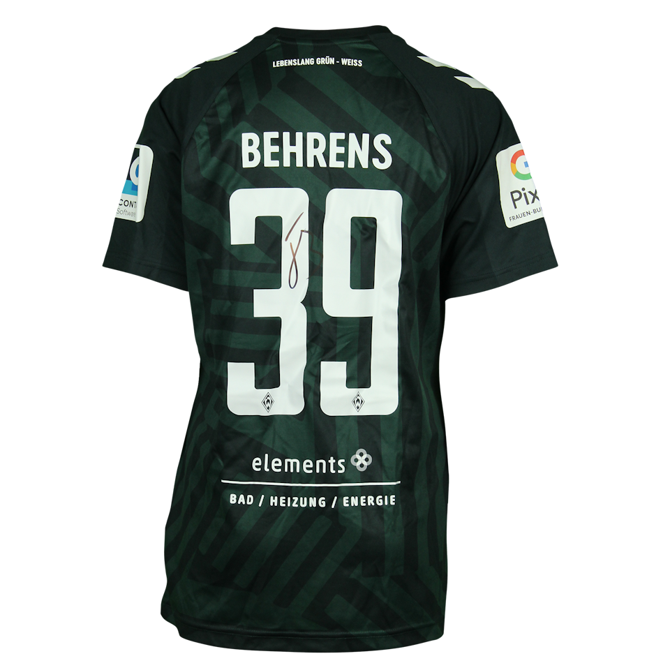 Jette Behrens Werder Bremen W jersey