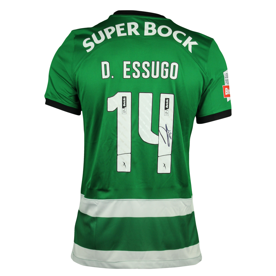 Dario Cassia Luis Essugo Sporting CP jersey