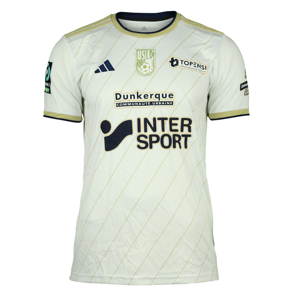 Maillot de Nehemiah Fernandez Veliz (USL Dunkerque)