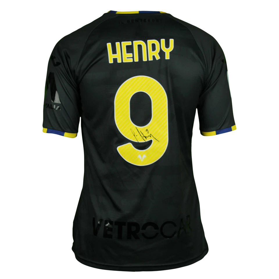 Thomas Henry Hellas Verona FC camisa.