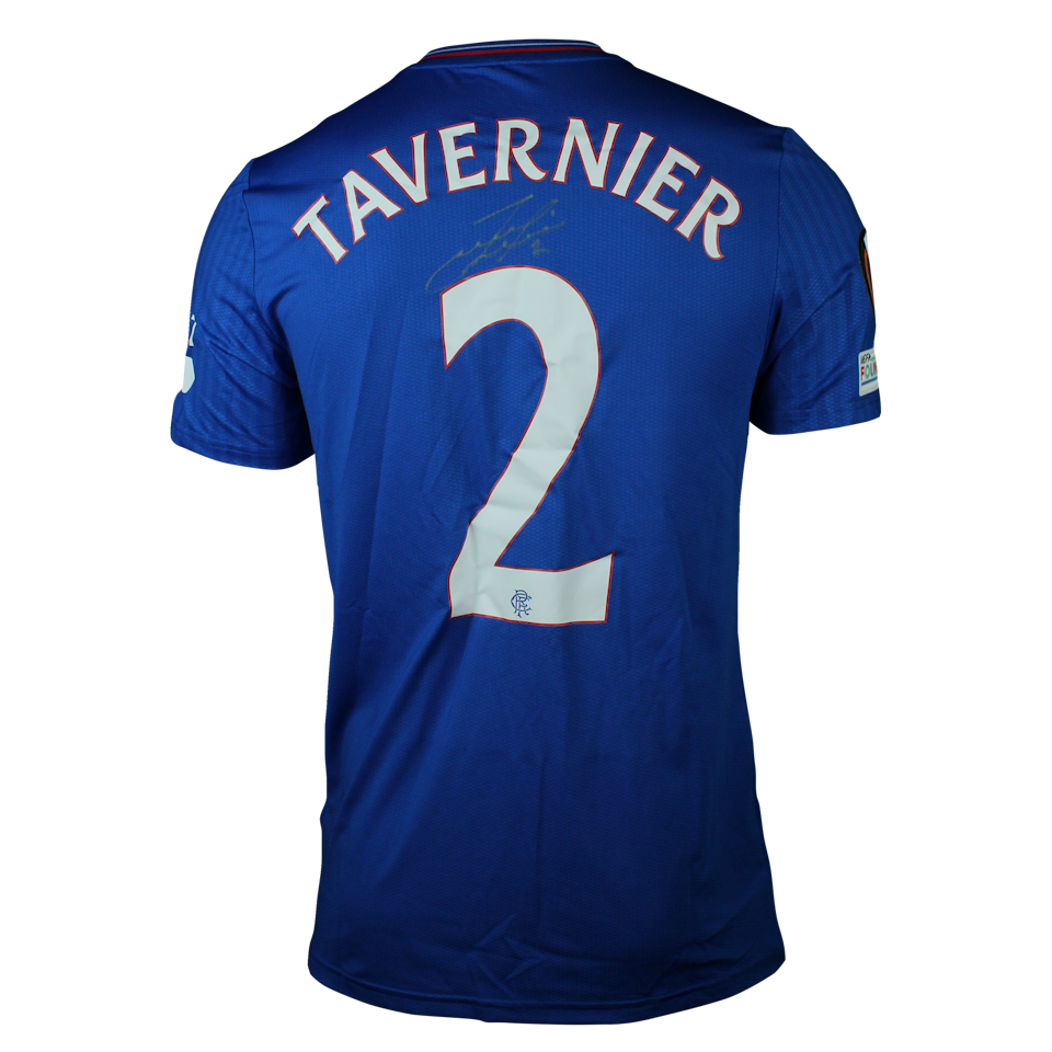 James Tavernier Rangers shirt
