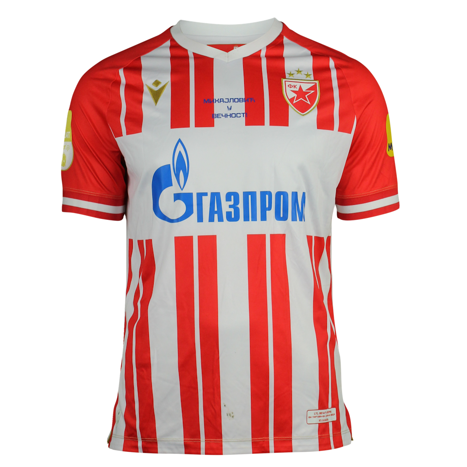 Uroš Spajić FK Crvena zvezda shirt