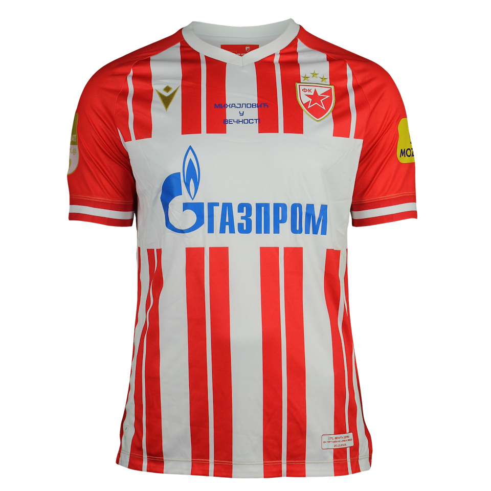 Milan Rodić FK Crvena zvezda jersey